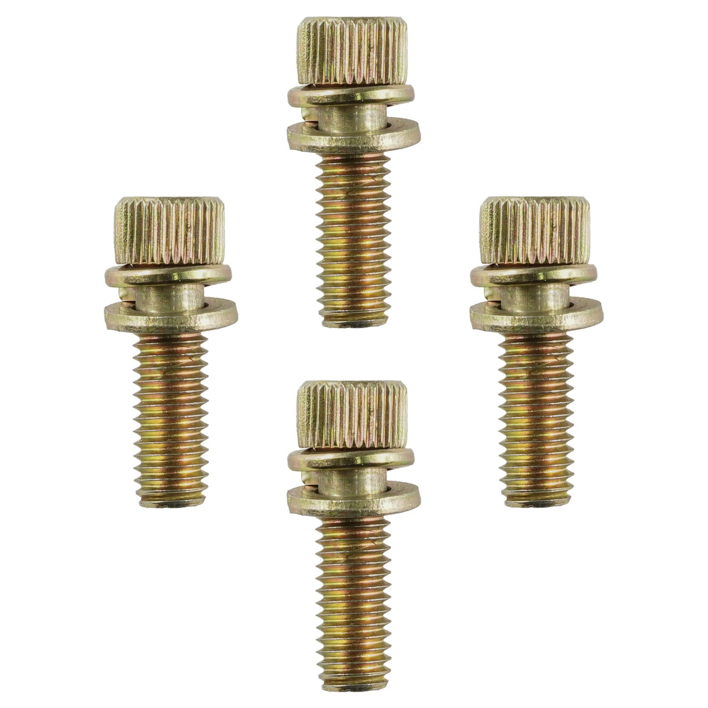 4 Exhaust Manifold Bolts Studs Screw for Polaris Ranger 570 EFI Full Size 14-18