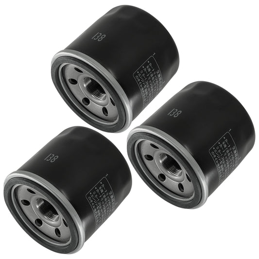 3 Pack Oil Filter for Arctic Cat 400 375 2X4 1998 1999 2000 2001 2002 2003 2004