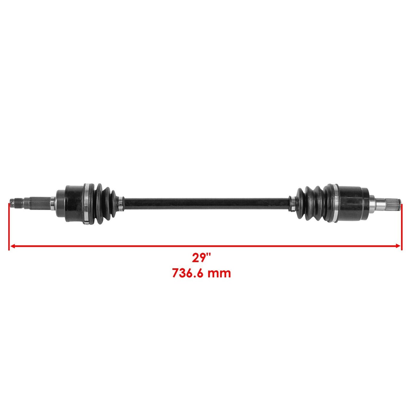 Rear Left and Right CV Joint Axle fits Honda MUV700 Big Red 700 4X4 2009 - 2013