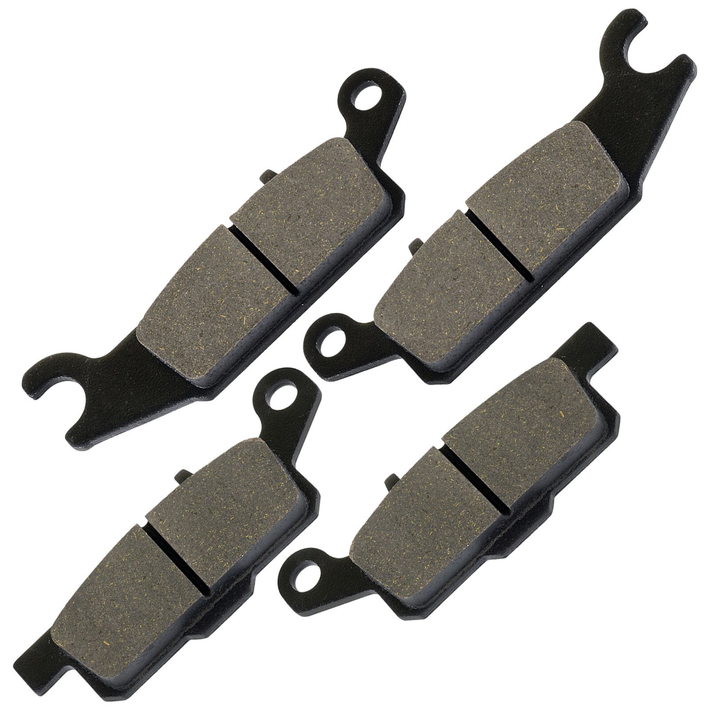 Caltric Front or Rear Brake Pads for Yamaha 3B4-W0046-00-00 3B4-W0046-10-00