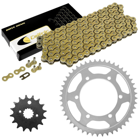 Drive Chain & Sprocket Kit for Kawasaki ZX600E Ninja ZX-6 1993 1994 1995-2002