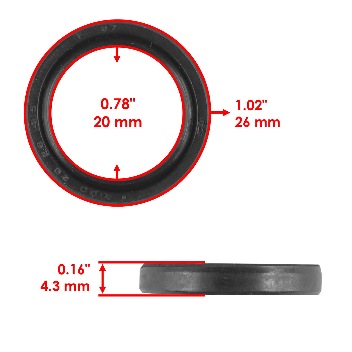 Caltric 52144-HP5-600 91254-KS6-003 91254-KS6-005 SwingArm Bushing Kit For Honda