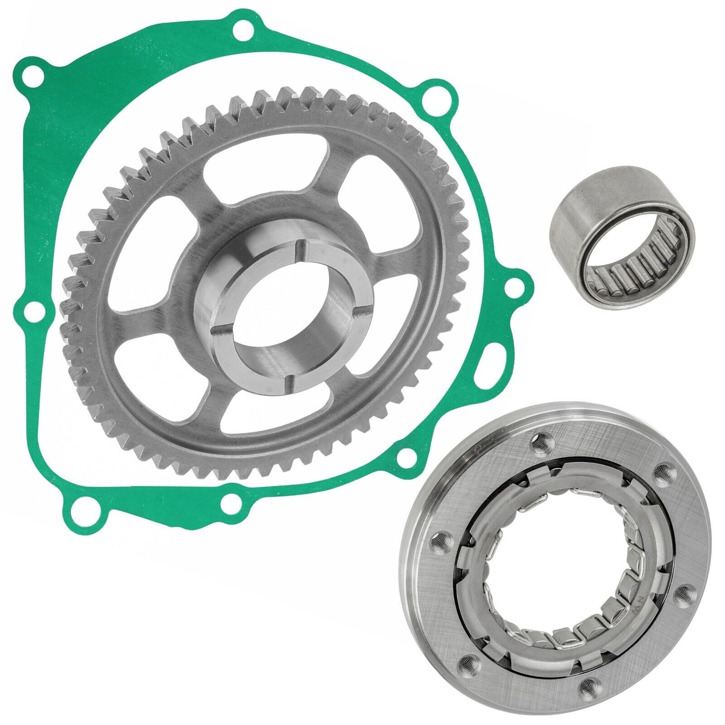 Starter Clutch Gear w/ Bearing & Gasket for Suzuki Quadracer LT-R450 2006-2009