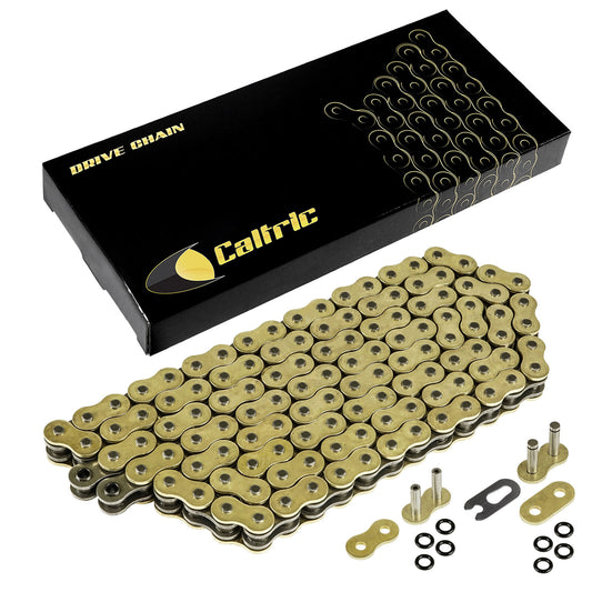 530 X 120 Links Motorcycle Atv Golden O-Ring Drive Chain 530-Pitch 120-Links