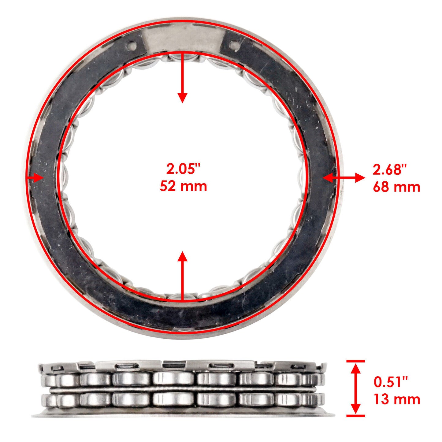 Starter Clutch One Way Bearing Sprag for Kawasaki VN750 Vulcan 750 1986-2006