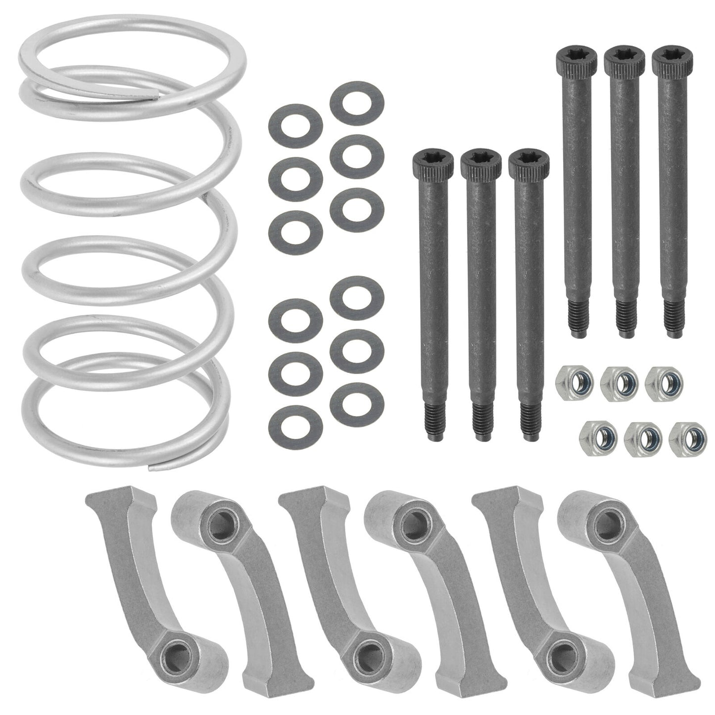 6x Clutch Weights w/ Primary Spring For Can Am 420248495 420238610