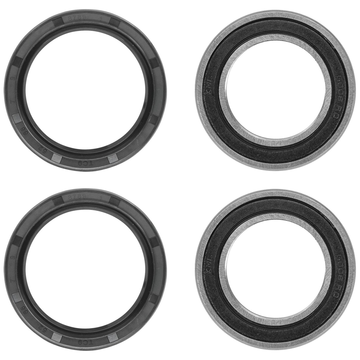 Caltric Bearing Carrier Ball Bearings And Seals For Arctic Cat 250 DVX 2006