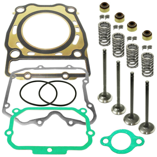 Cylinder Exhaust Intake Valve Gasket Kit for Polaris Sportsman 450 2006 2007