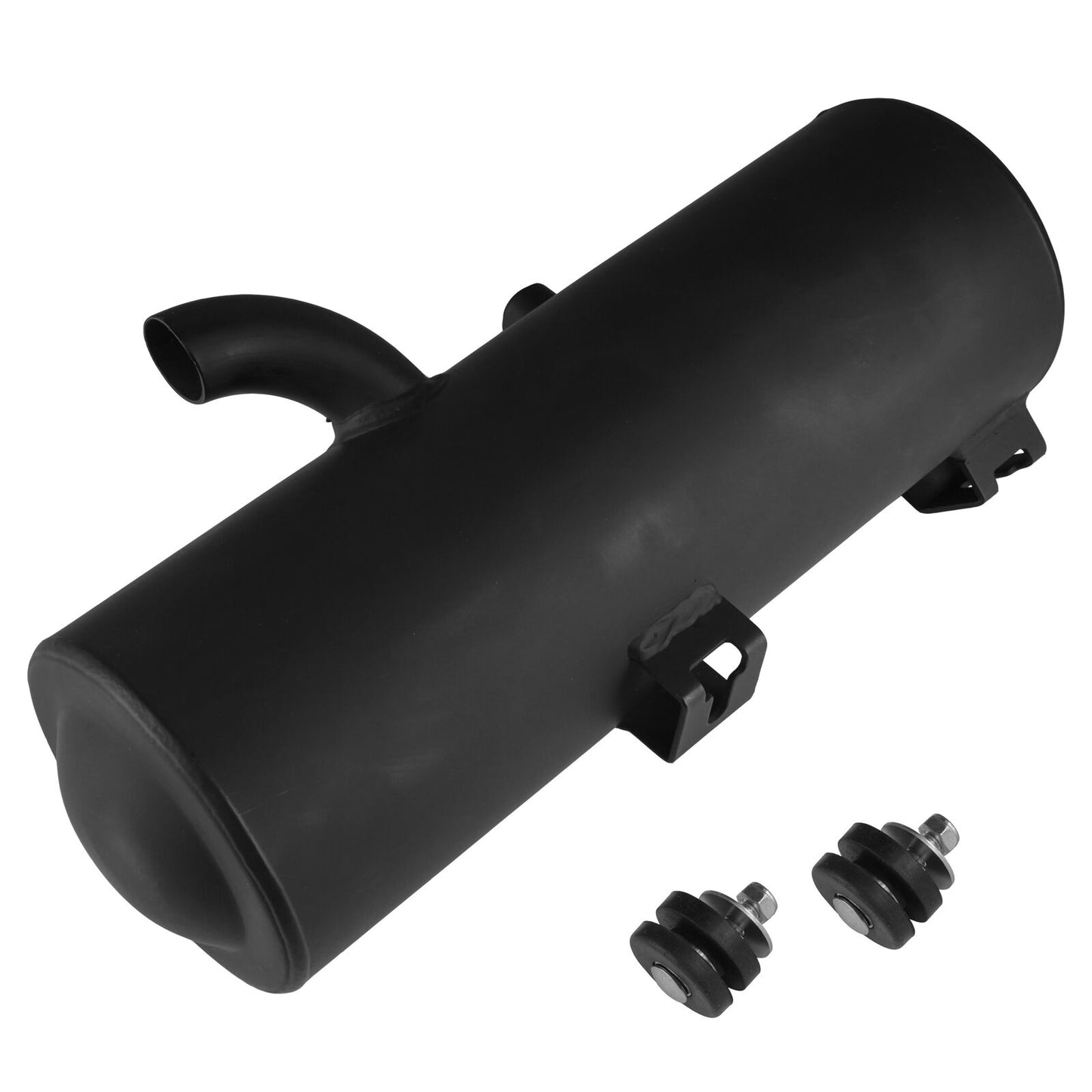 1261270-489  1261270-029 Exhaust Muffler Silencer For Polaris ATV Black Weld