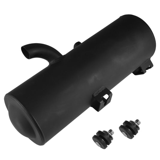 1261270-489  1261270-029 Exhaust Muffler Silencer For Polaris ATV Black Weld