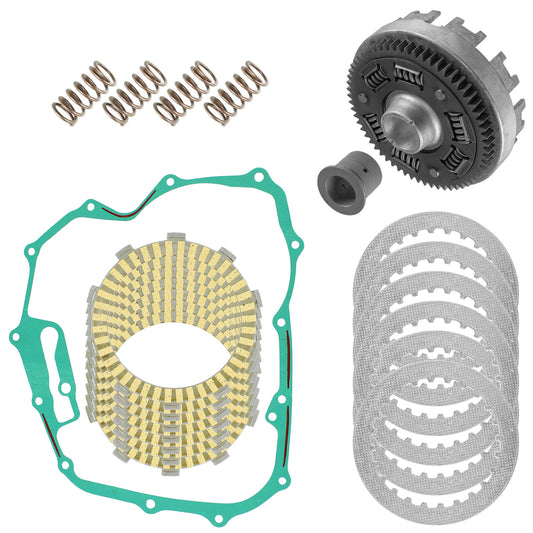 Clutch Outer Basket and Plates Kit for Honda Foreman 500 TRX500FE FPE 2005-2011