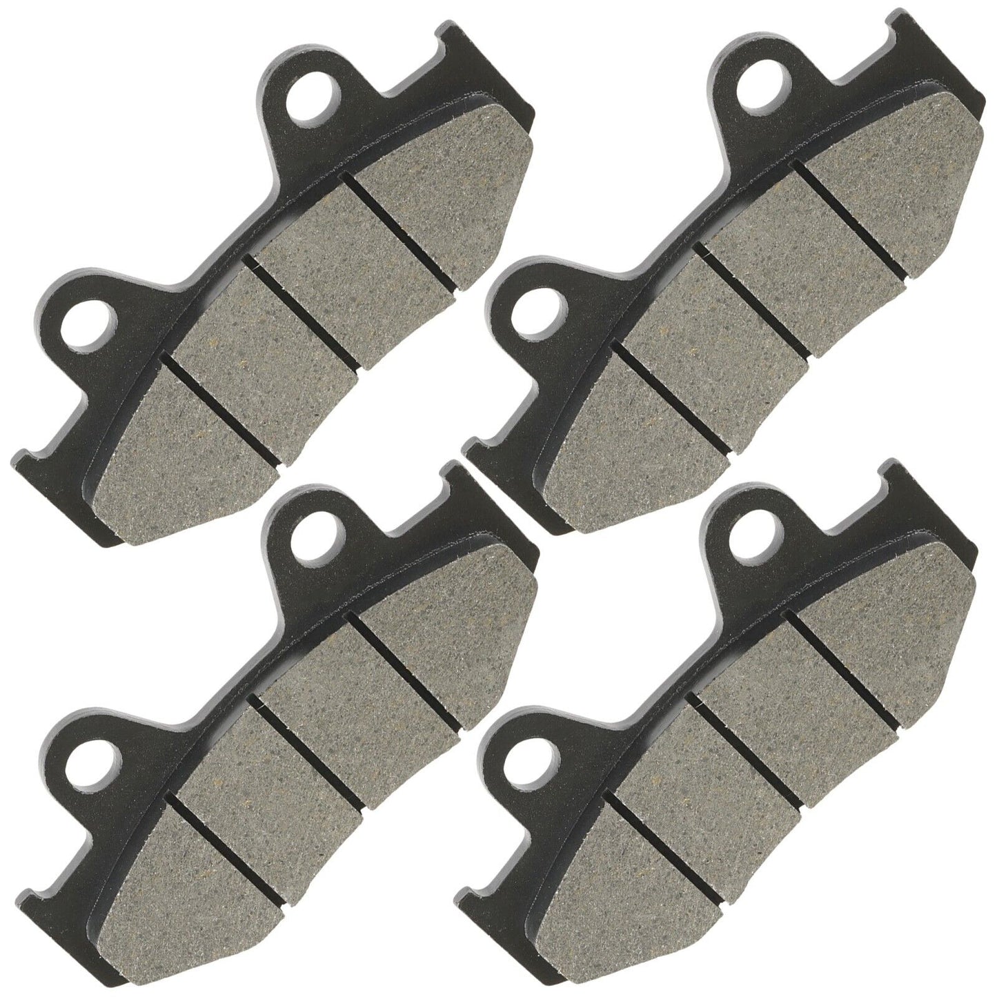 Caltric Front and Rear Brake Pads for for Honda ATC250R 1985 1986