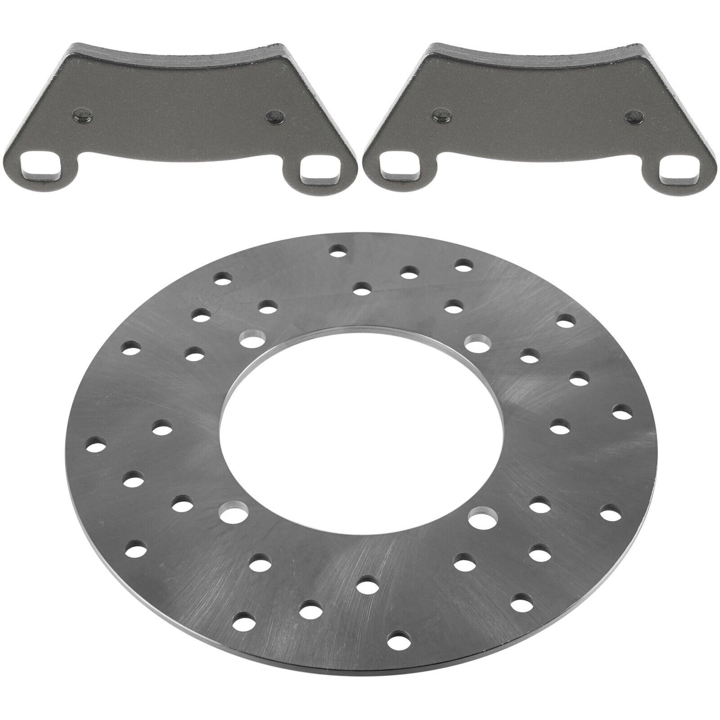 Rear Brake Disc Rotor w/ Pads for Polaris Ranger 500 2X4 4X4 2006 2007 2008-2019