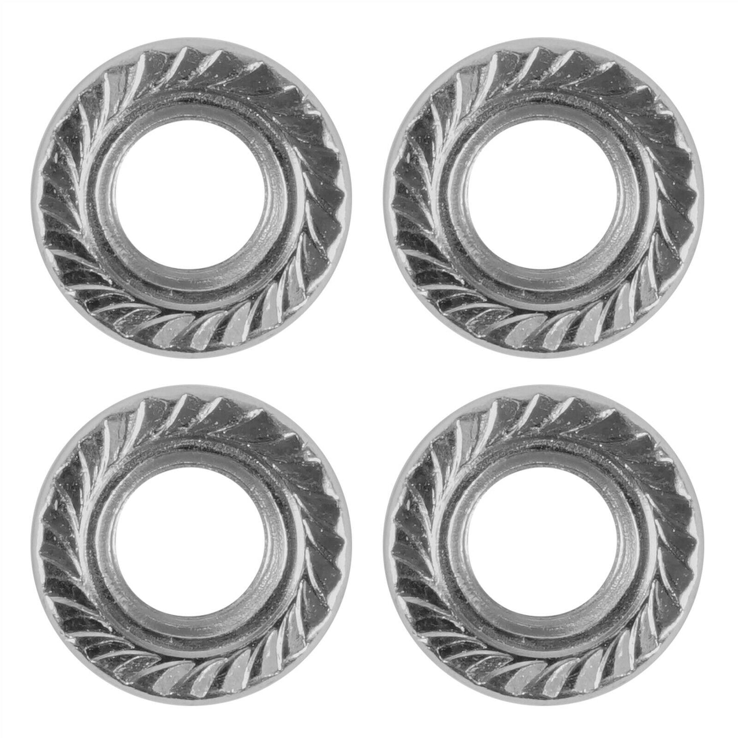 Wheel Flanged Serrated Wheel Nuts for Polaris 7542459 7547211 3/8"-24  4PCS