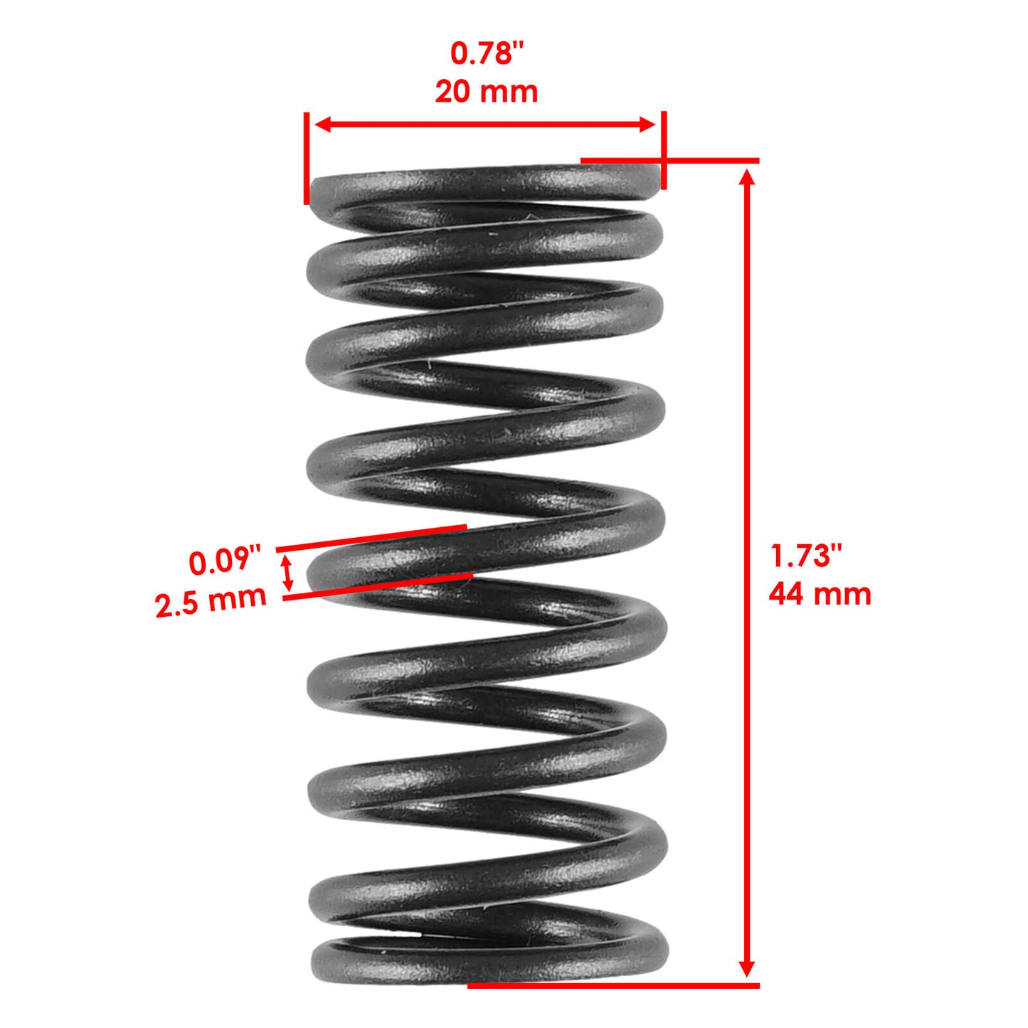 Caltric 14761-HP0-A00 Intake & Exhaust Inner Valve Spring For Honda