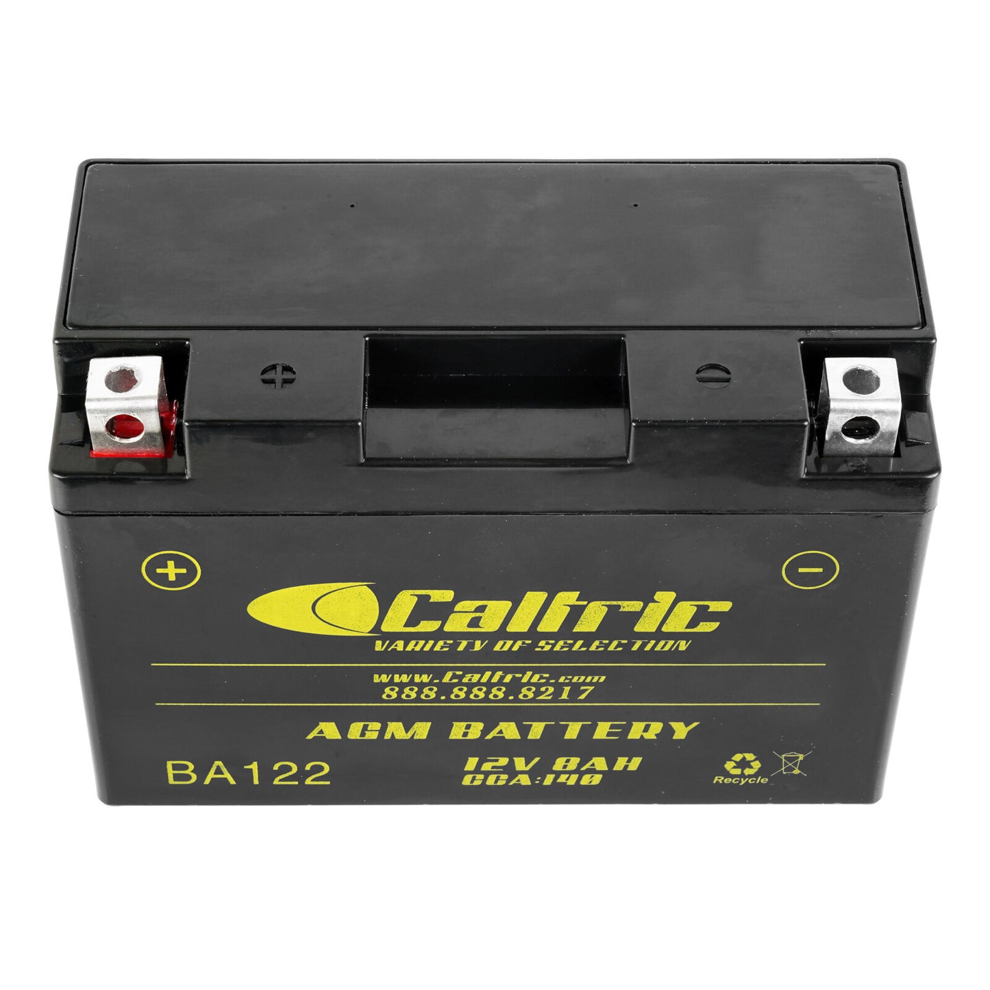 AGM Battery for Yamaha Raptor 700R YFM700R 2009 2011-2020 / 12V 8Ah CCA 140