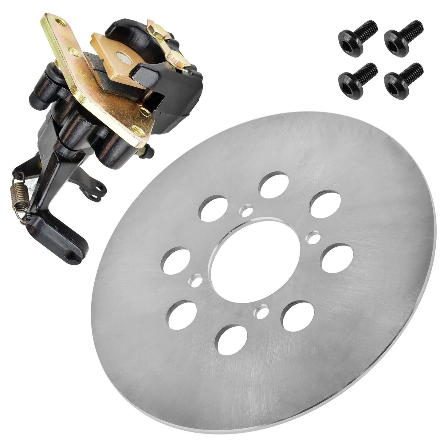 Rear Right Brake Disc with Bolts & Caliper for Yamaha Big Bear 350 4x4 1999