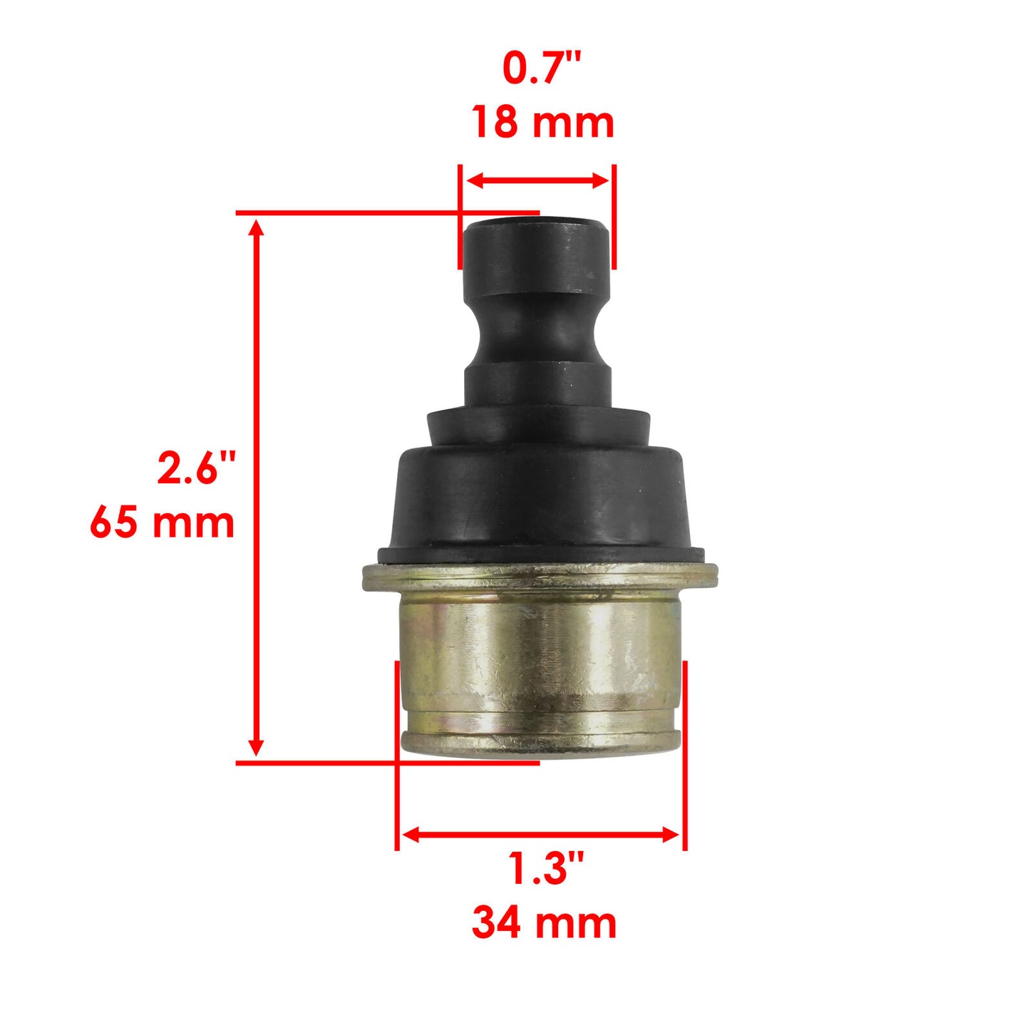 Front Suspension Lower and Upper Ball Joint For Can-Am Commander 800 4X4 2011-12