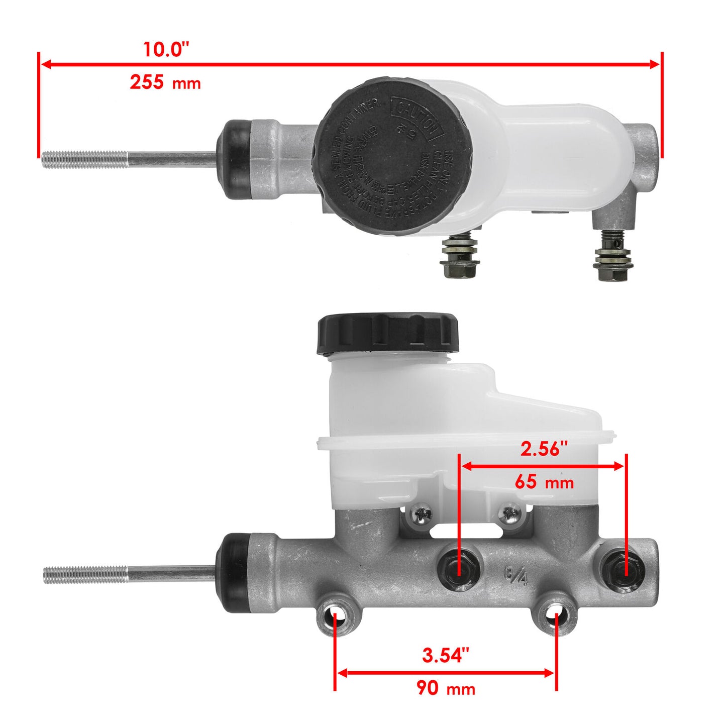 Complete Brake Master Cylinder for Polaris RZR XP 4 Turbo/RZR XP Turbo 2016-2020