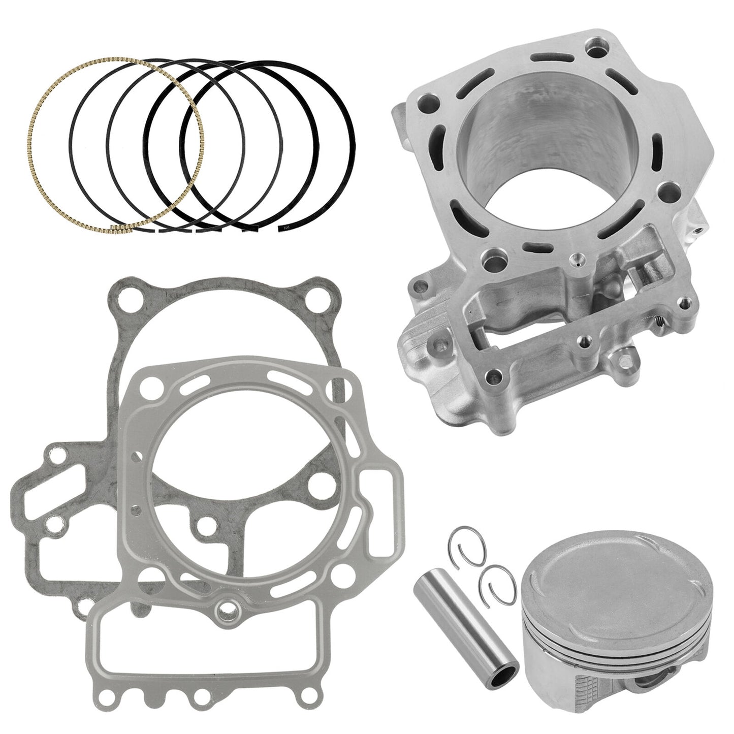 11005-0629 13001-0740 13008-0042 Rear Cylinder Gasket Piston Kit For Kawasaki