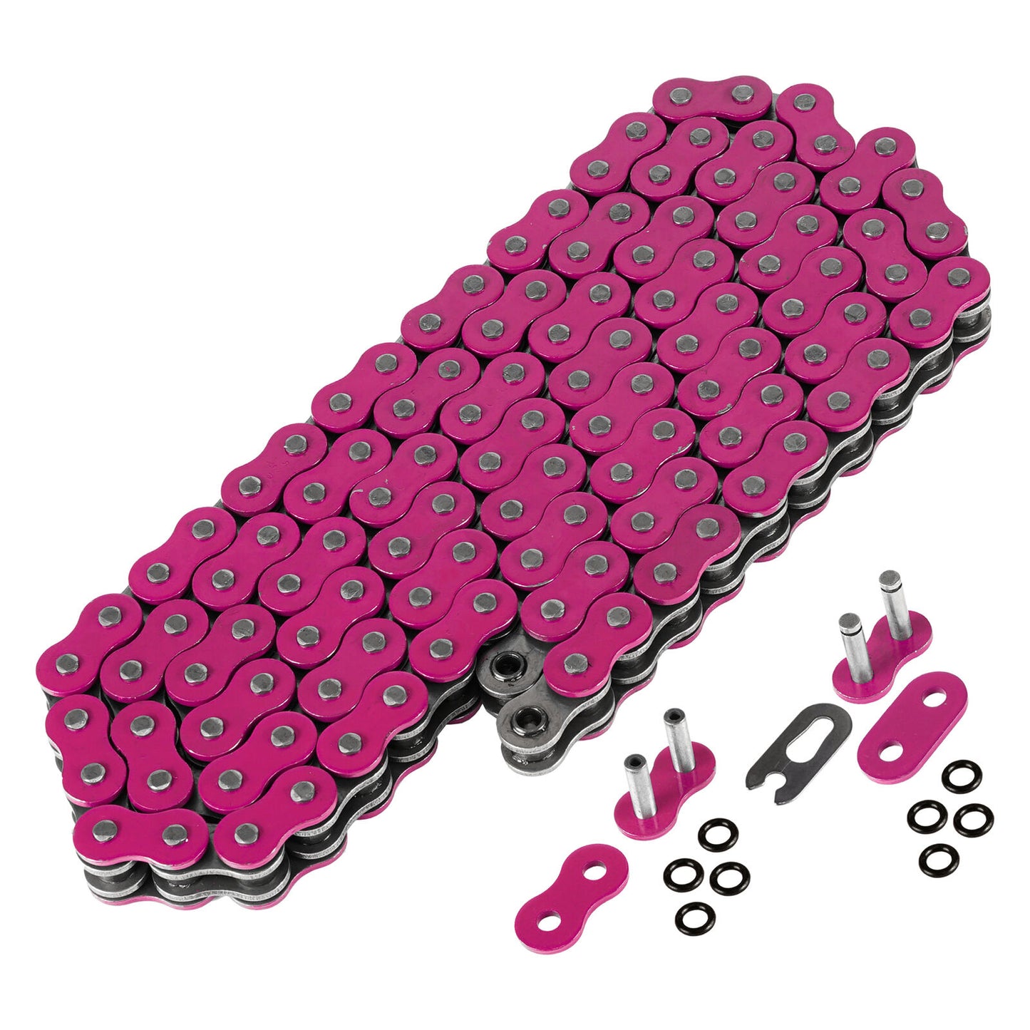 Pink O-Ring Drive Chain for Kawasaki ZX636 Ninja ZX6R ZX-6R 2005 2006