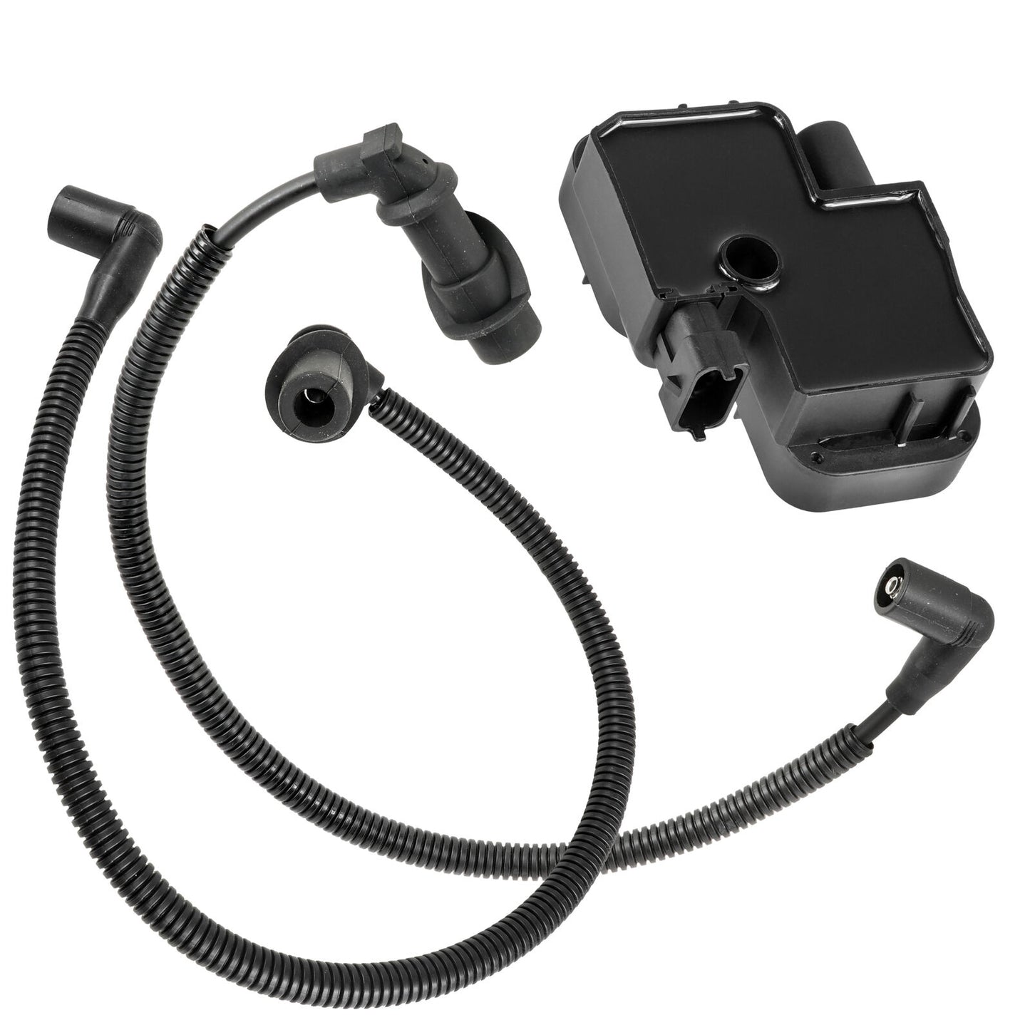 Ignition Coil w/ Spark Plug Wire 59.3 / 47 cm For Polaris Sportsman 800 EFI 2005