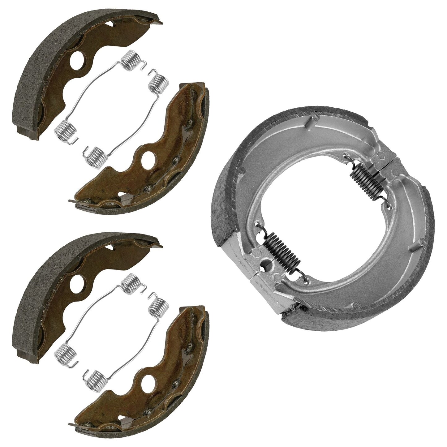 Front Rear Brake Shoes for Honda TRX250TE Fourtrax 250 TE Recon Es 2002-2024