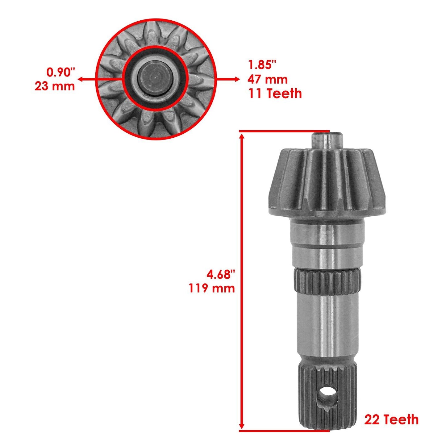 Front Differential Kit For Polaris Sportsman 500 2007-2012 1332909 1332568