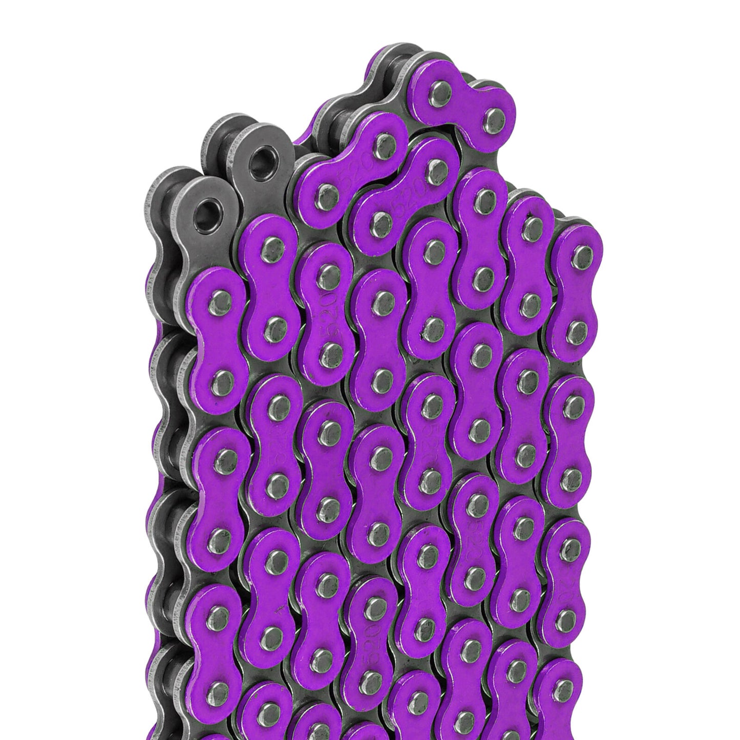 520 X 120 Links Motorcycle Atv Drive Chain 520-Pitch 120-Links Purple