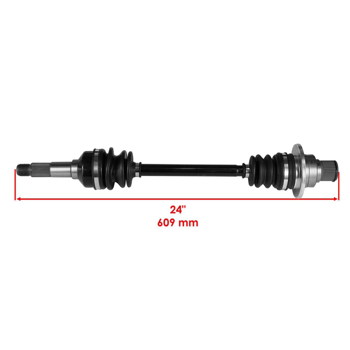 Front Rear Left Right Complete Axles for Yamaha Rhino 700 YXR700F 4WD 2008-2013