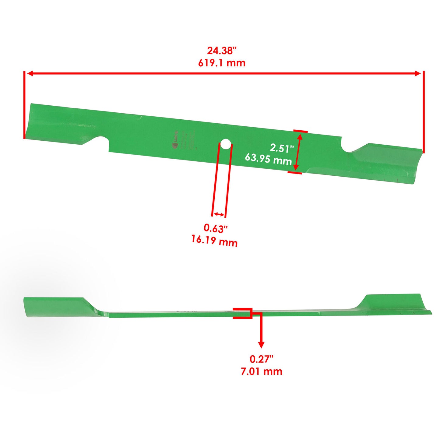 08983800 08983851 09254700 09290500 09290600 8898800 Deck Blade for Gravely