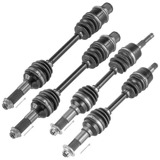 Front Rear Left Right Complete Axles for Yamaha Grizzly 450 YFM450FG 4WD 2007