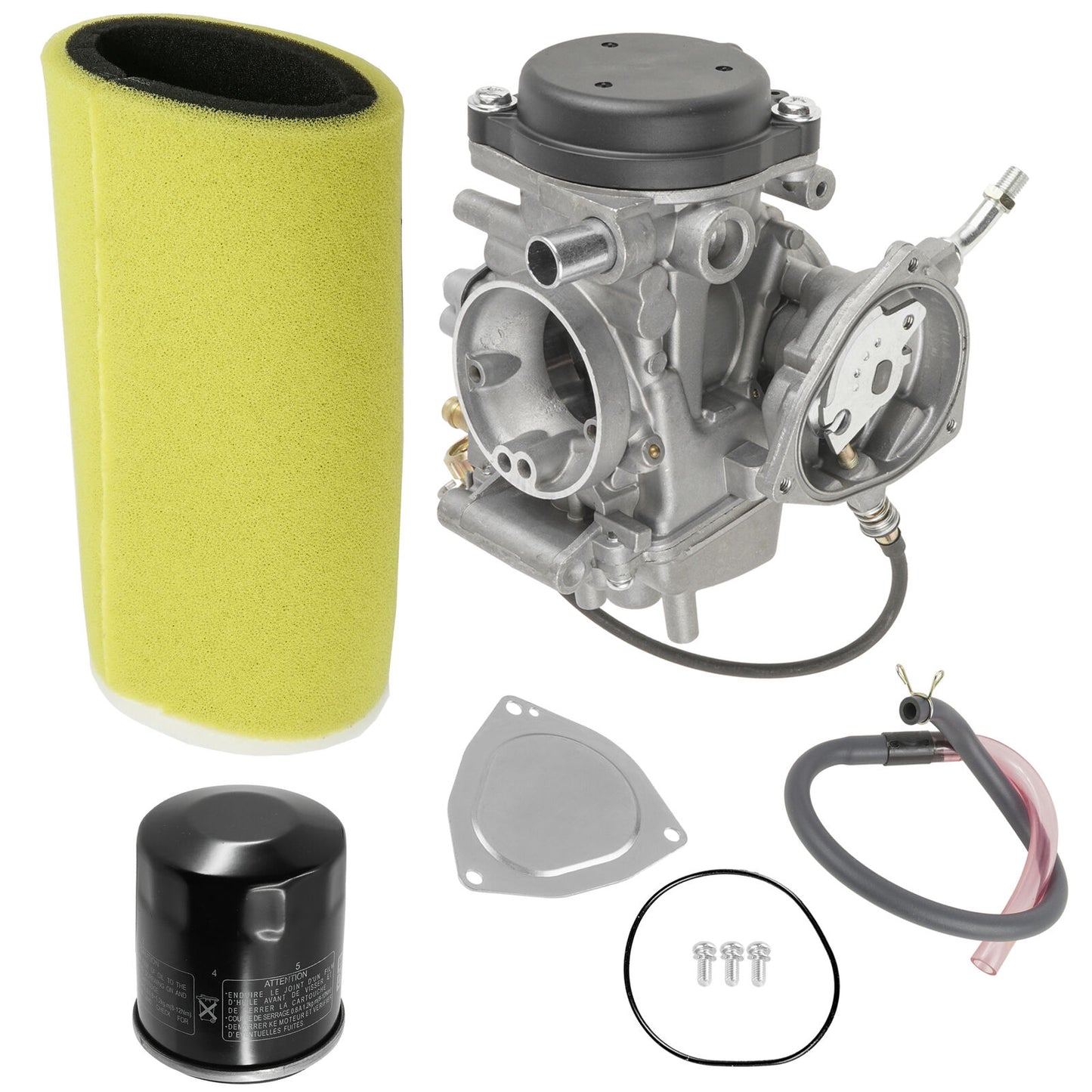 5GH-14451-00-00 Air Filter Kit & Carburetor For Yamaha Kodiak 400