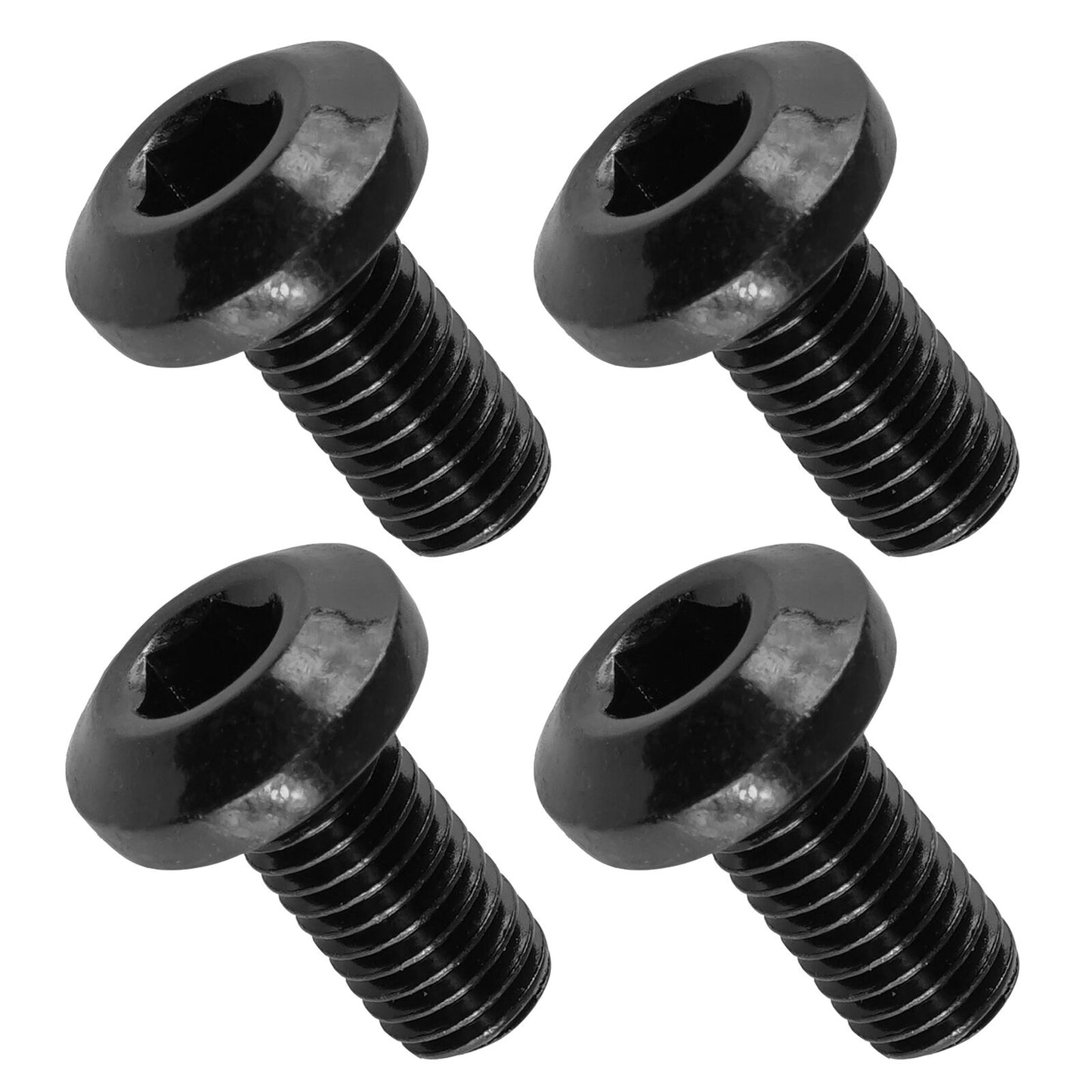 4x Rear Brake Disc Hex Socket Button Bolts For Yamaha Banshee 350 YFZ350 1989-06