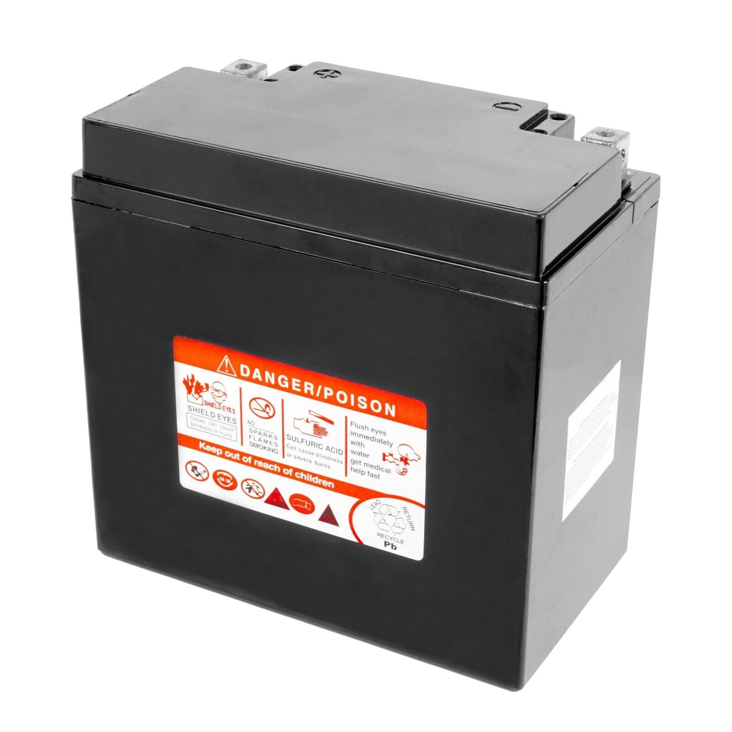 Yb16cl-B AGM Battery for Yamaha Bty-Yb16C-Lb-00, Yb1-6Clb0-00-00