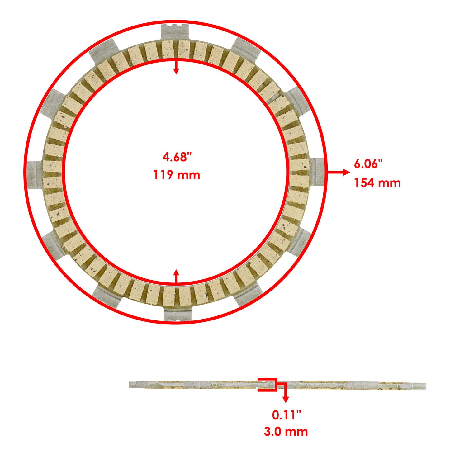 Clutch Friction Steel Plates Springs Kit For Yamaha XSR900 XSR900GS 2016-2020