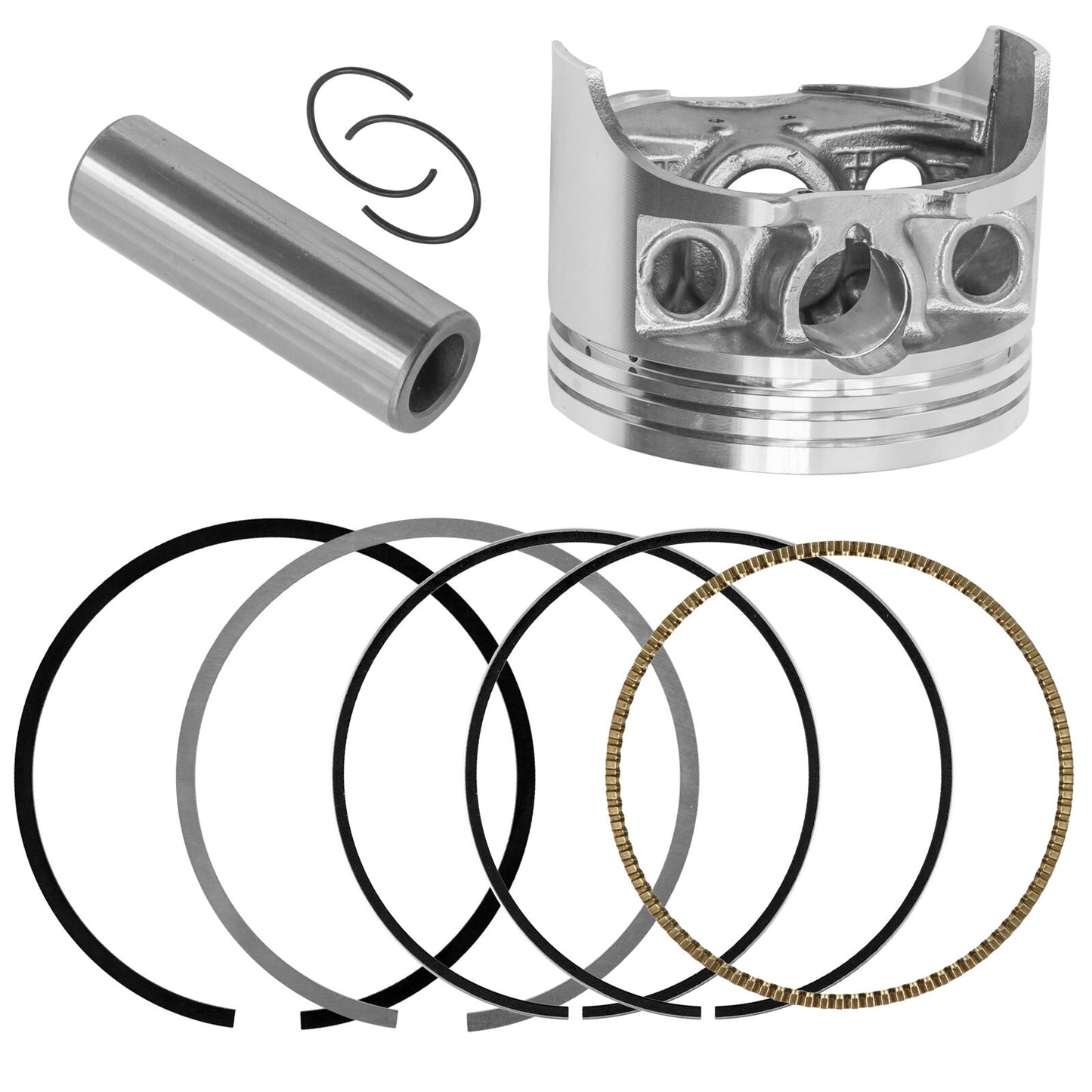 13101-HC4-000 Engine Piston & Ring Kit for Honda Fourtrax 300 TRX300 1988-2000