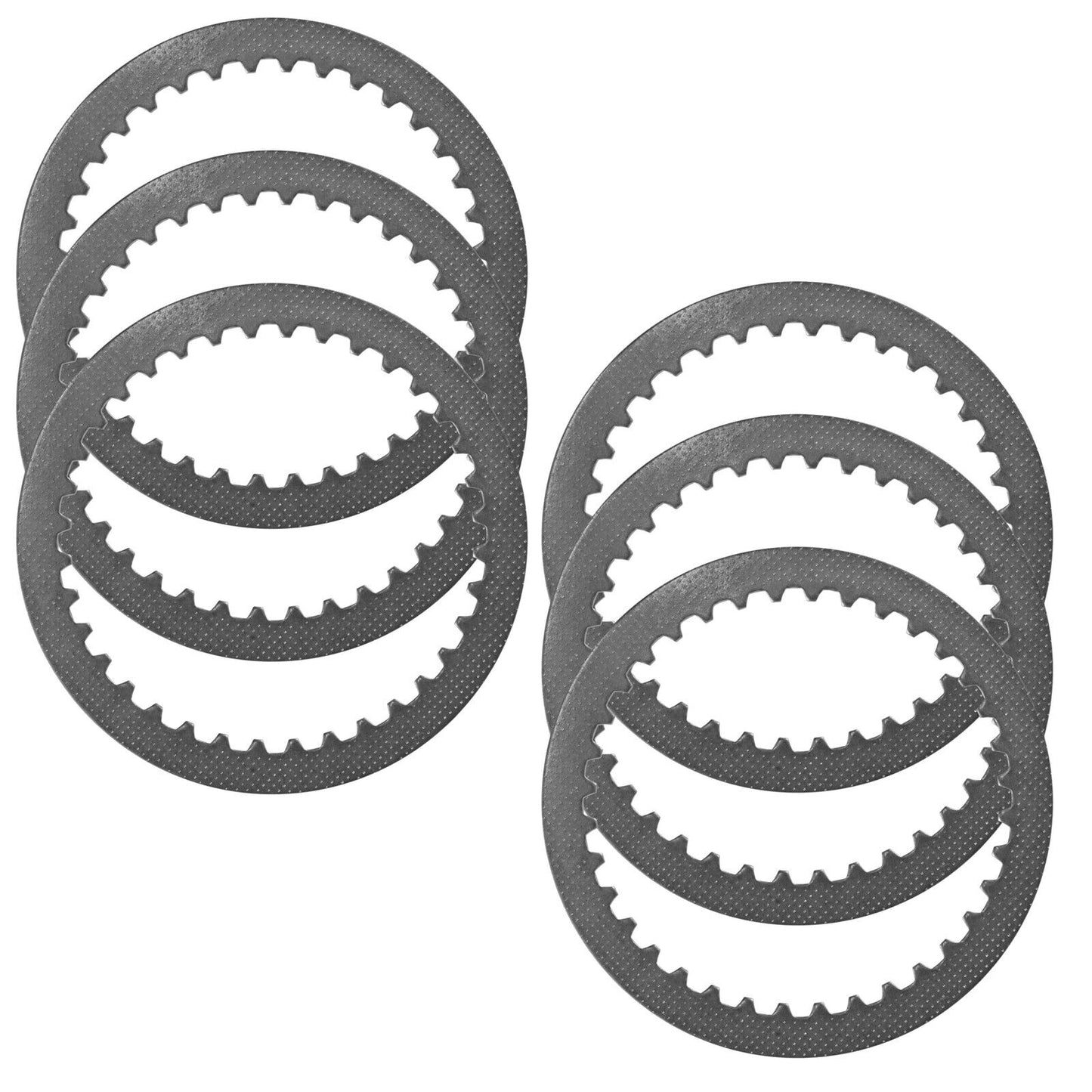 6x Clutch Plates for Suzuki GS550E GS550L GS550ES 1983-85 1986 / GS650E 1981-82