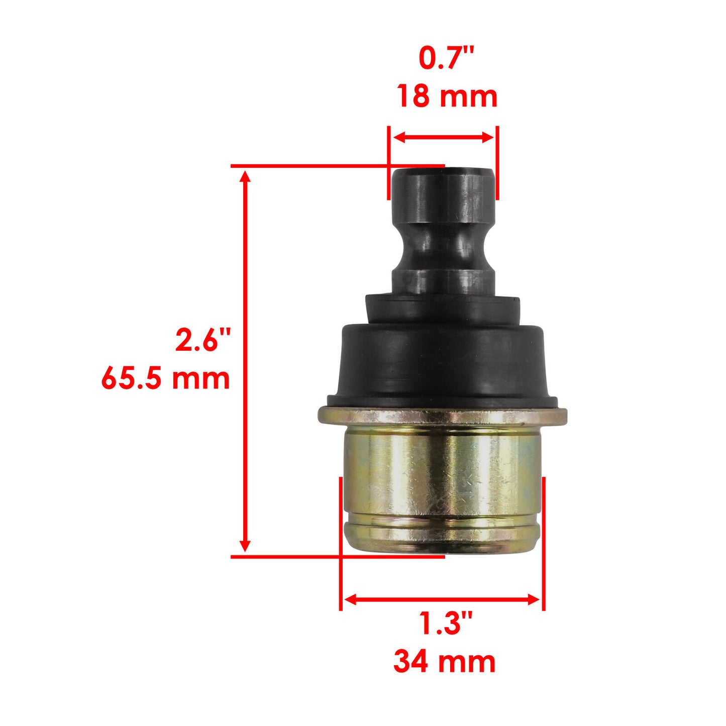 2 Front Upper Lower Ball Joint For Can-Am Outlander 1000 Dps Xmr Xtp EFI 12-18