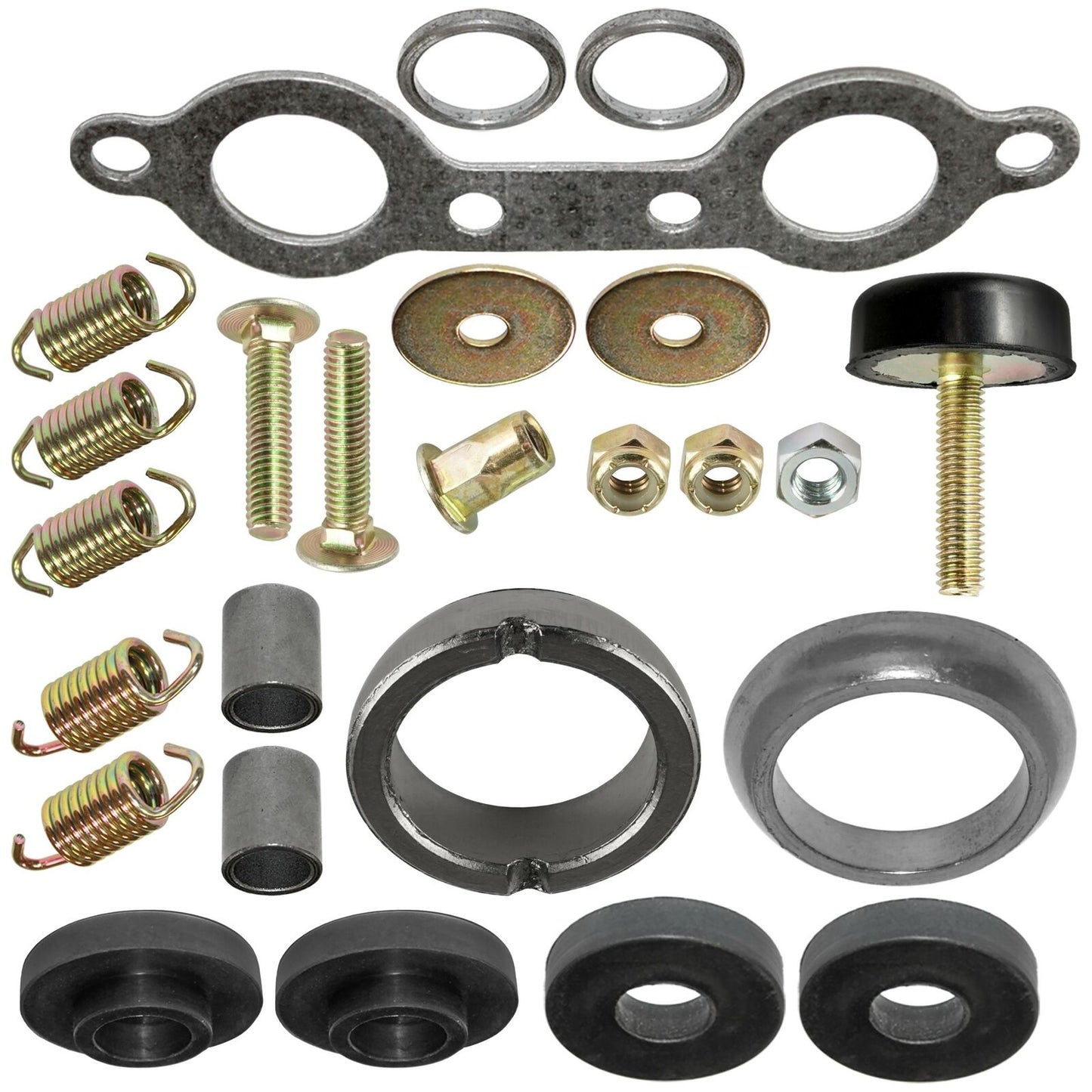 Exhaust Muffler Silencer Kit for Polaris Sportsman 700 800 4x4 6x6 EFI 2007-2014