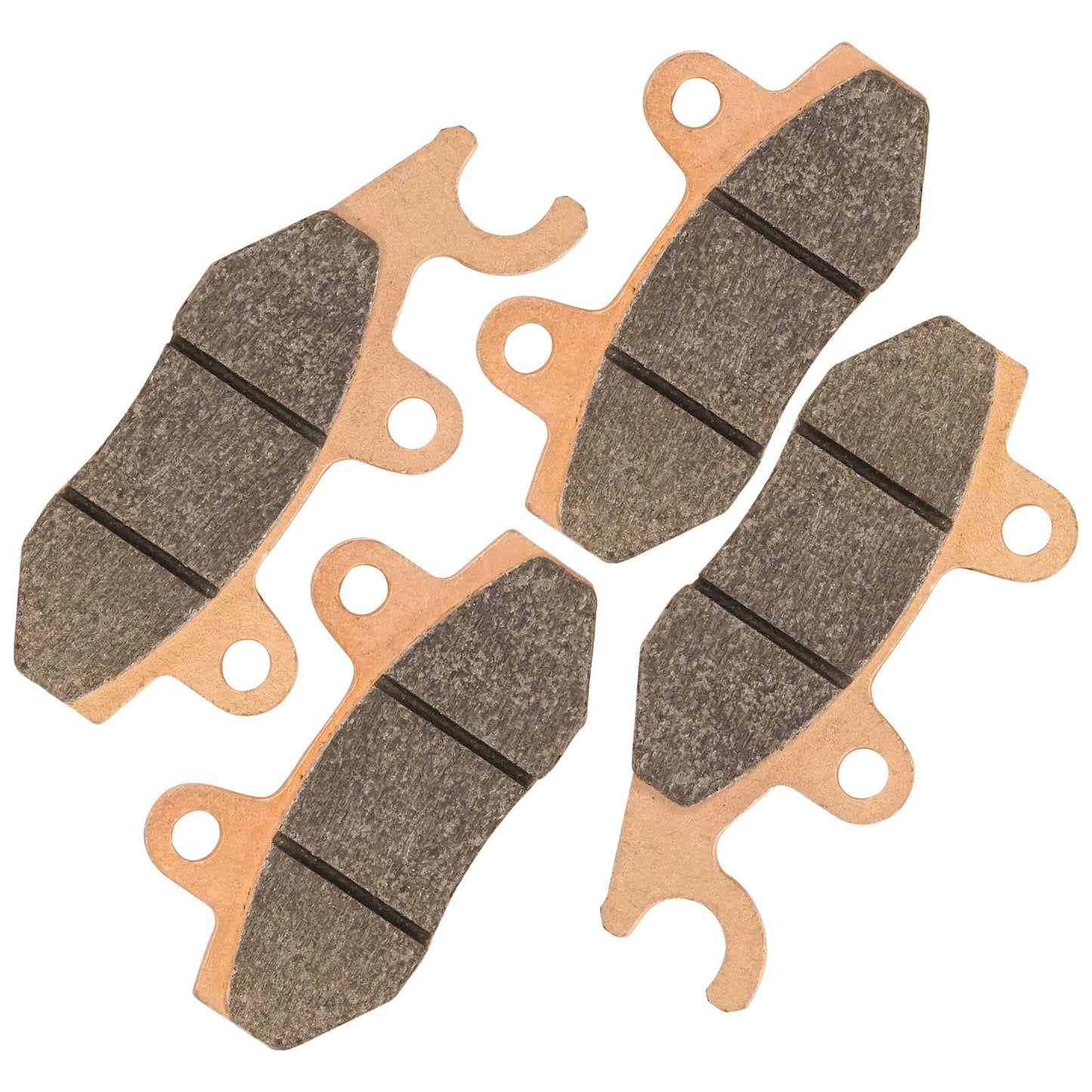 Caltric Front Right & Left Brake Pads For Yamaha Rhino 450 YXR450F 2006-2009