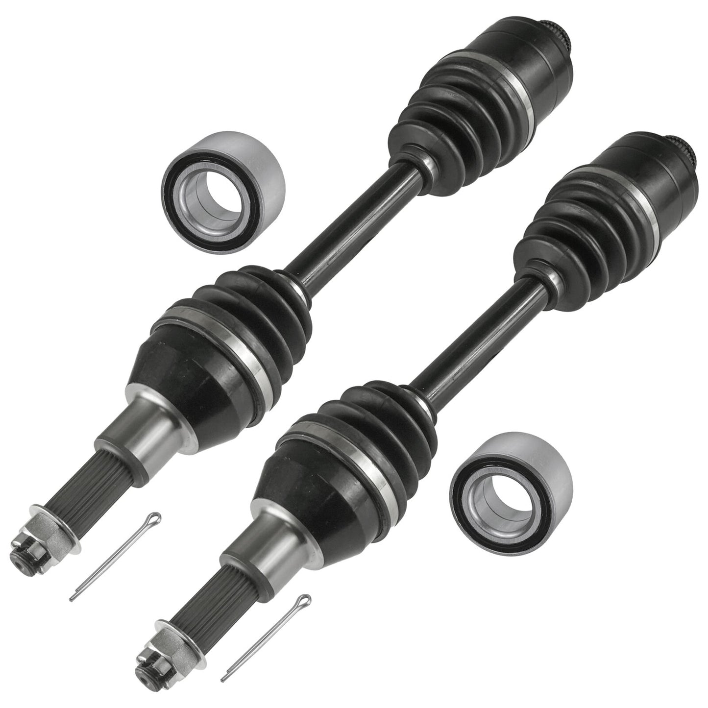 Rear Left Right CV Joint Axle & Bearing for Polaris Sportsman 335 500 4X4 99-02