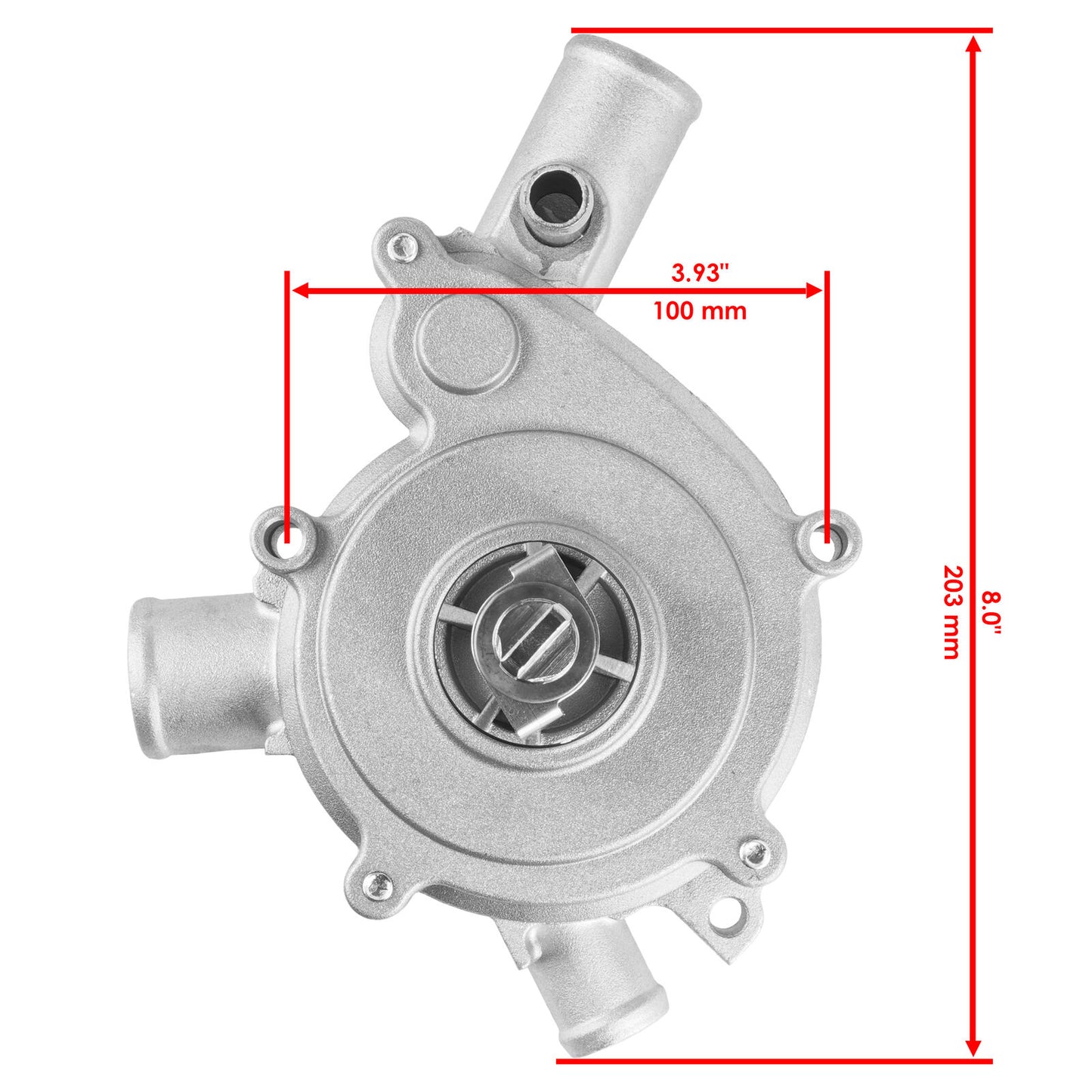 Caltric Water Pump Assembly For Polaris RZR XP 1000 / RZR XP 4 1000 2016-2021