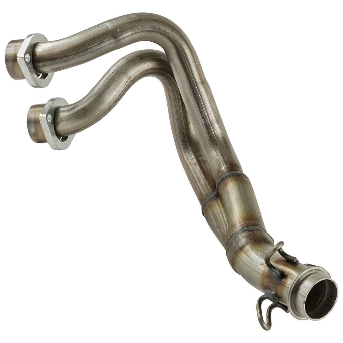 Caltric Exhaust Pipe For Yamaha Rhino 700 YXR700F 4x4 FI 2008-2012 Side By Side