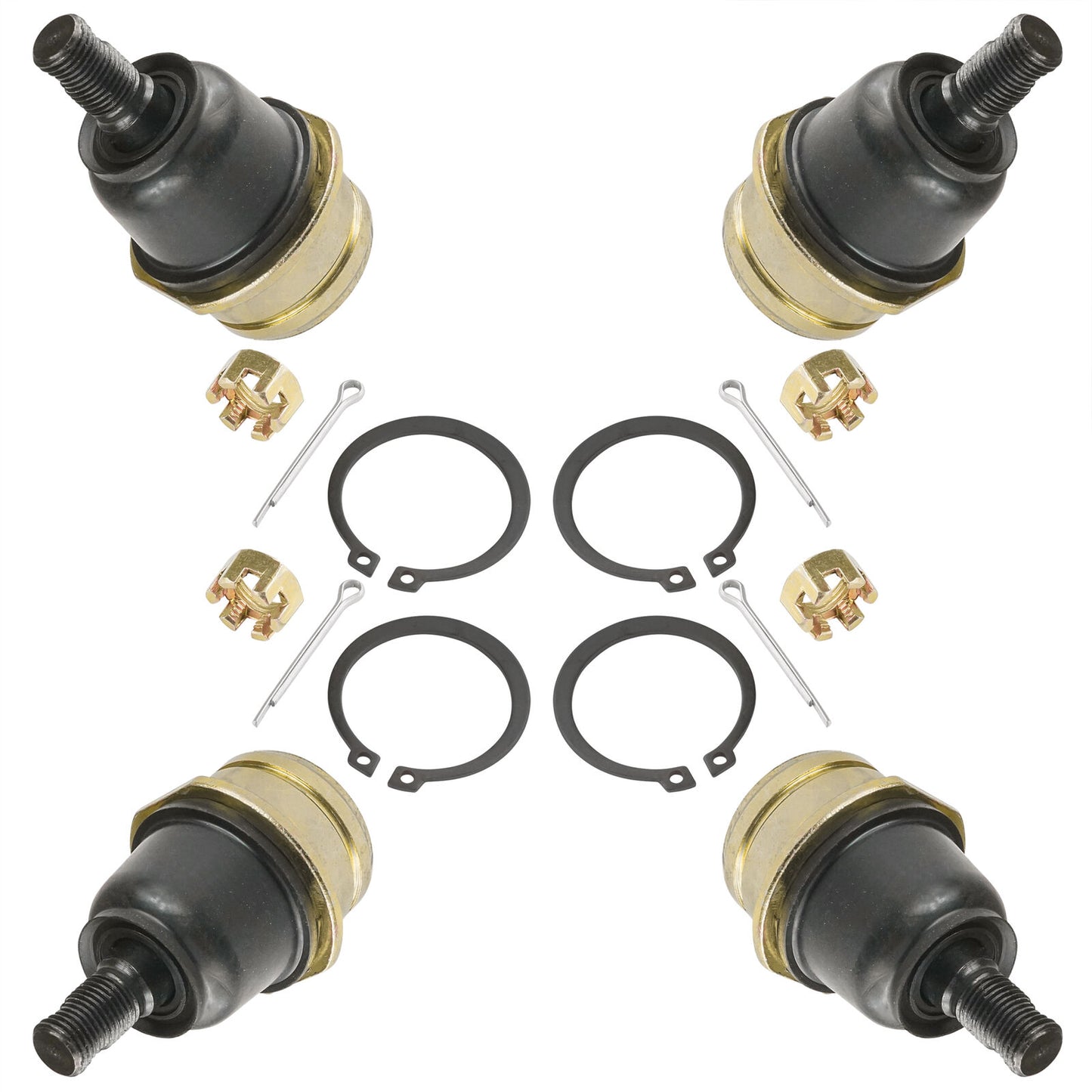 Complete Upper And Lower Ball Joints Set for Bombardier Can-Am DS650 2000-2005