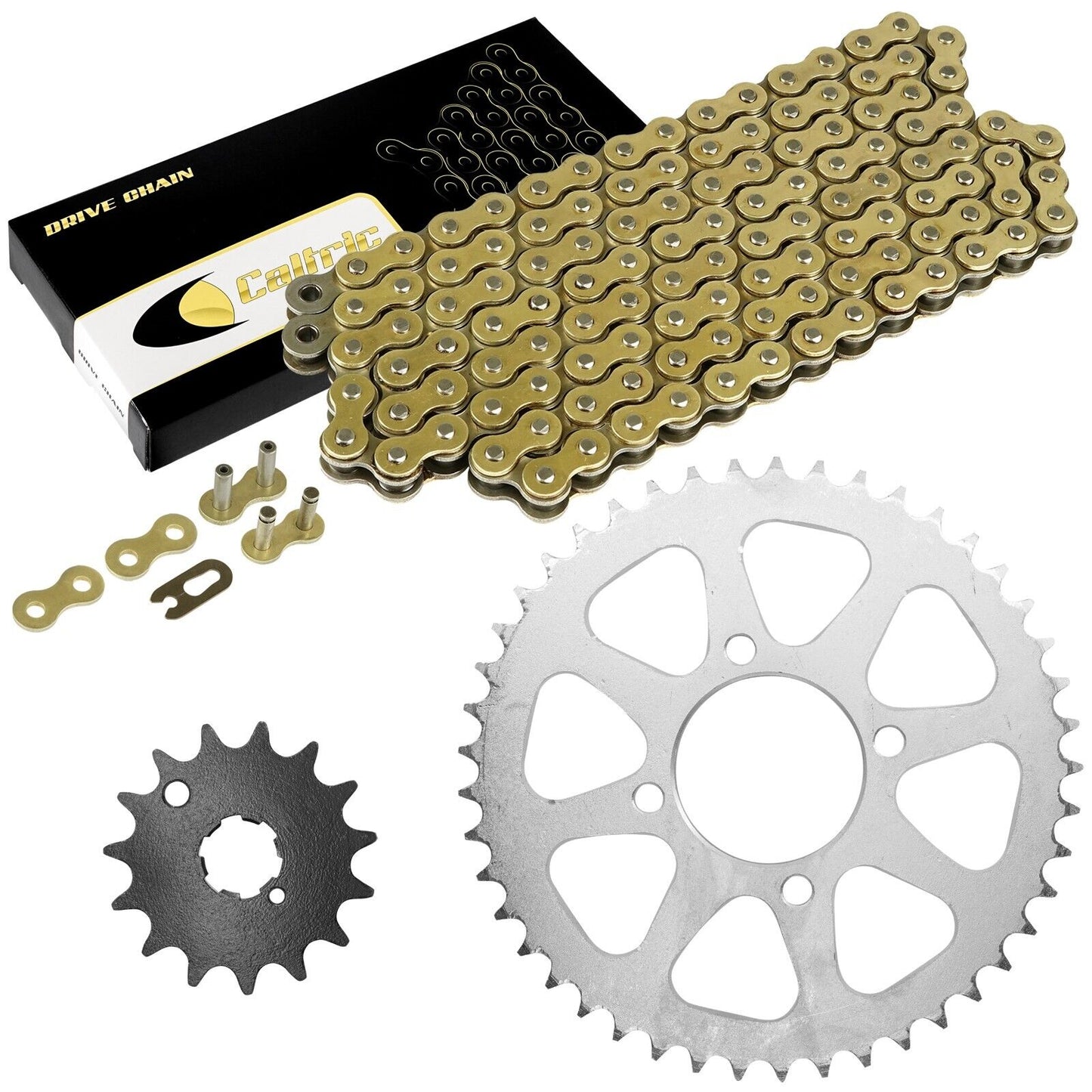 Drive Chain & Sprocket Kit for Kawasaki KZ400 1974-1980