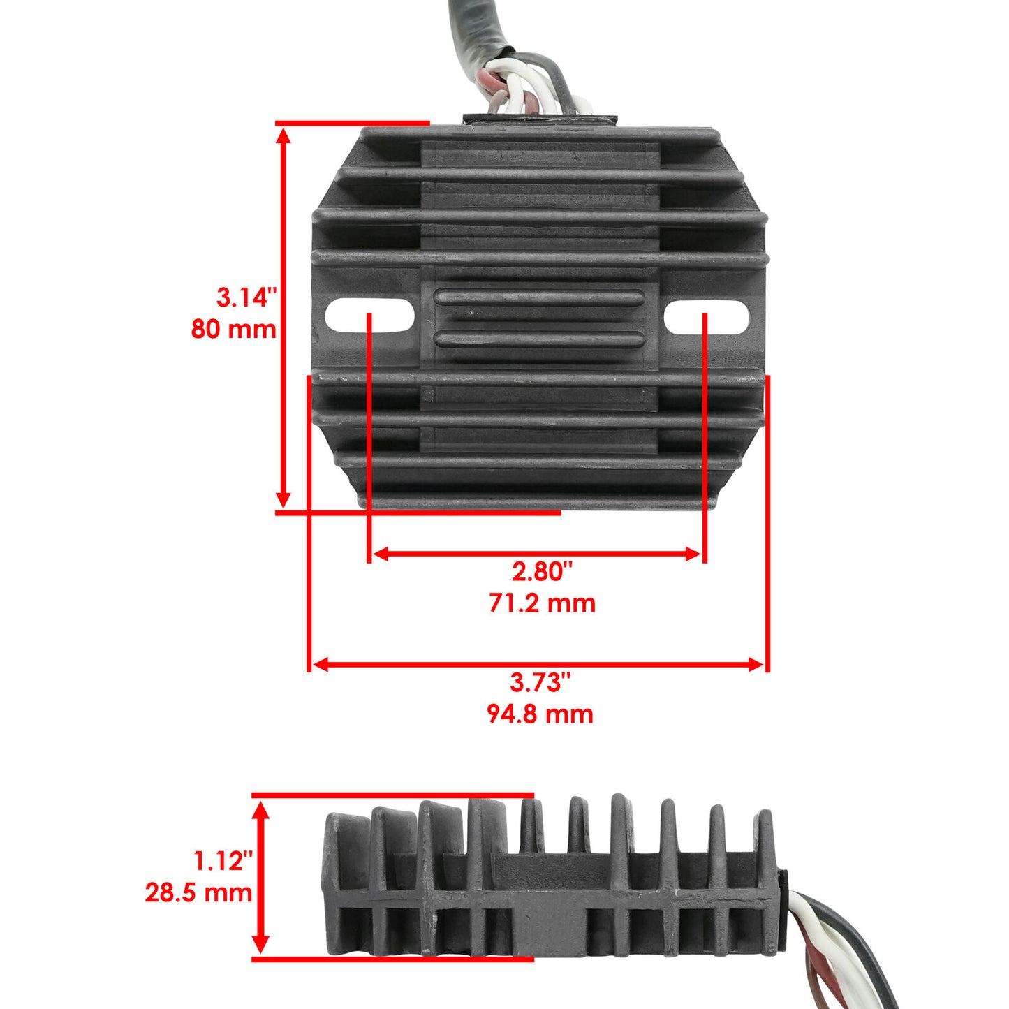 Regulator Rectifier for Yamaha 250 Moto 4 YFM250 1989-1991 Moto-4 New