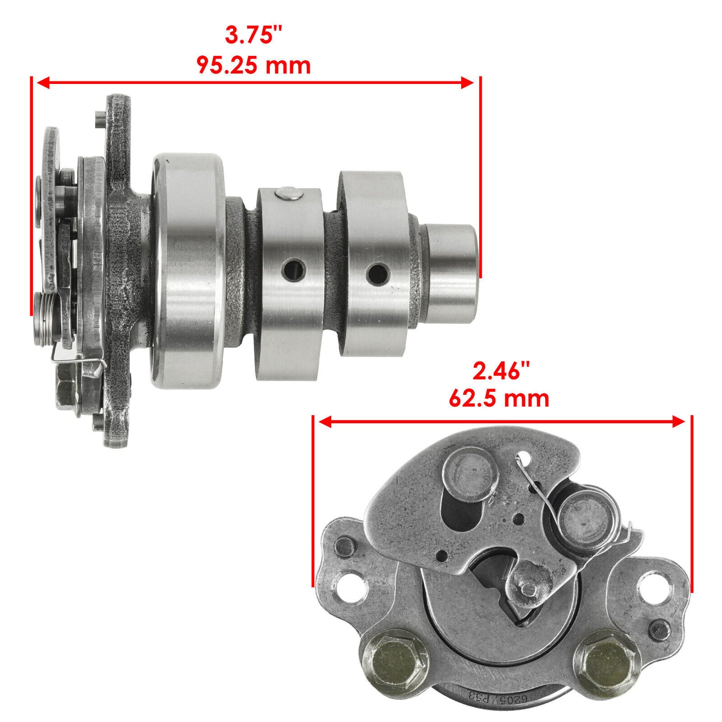 Camshaft Assembly fits Yamaha Raptor 700 YFM700R 2009 2010 2011-2014 w/ Bearings