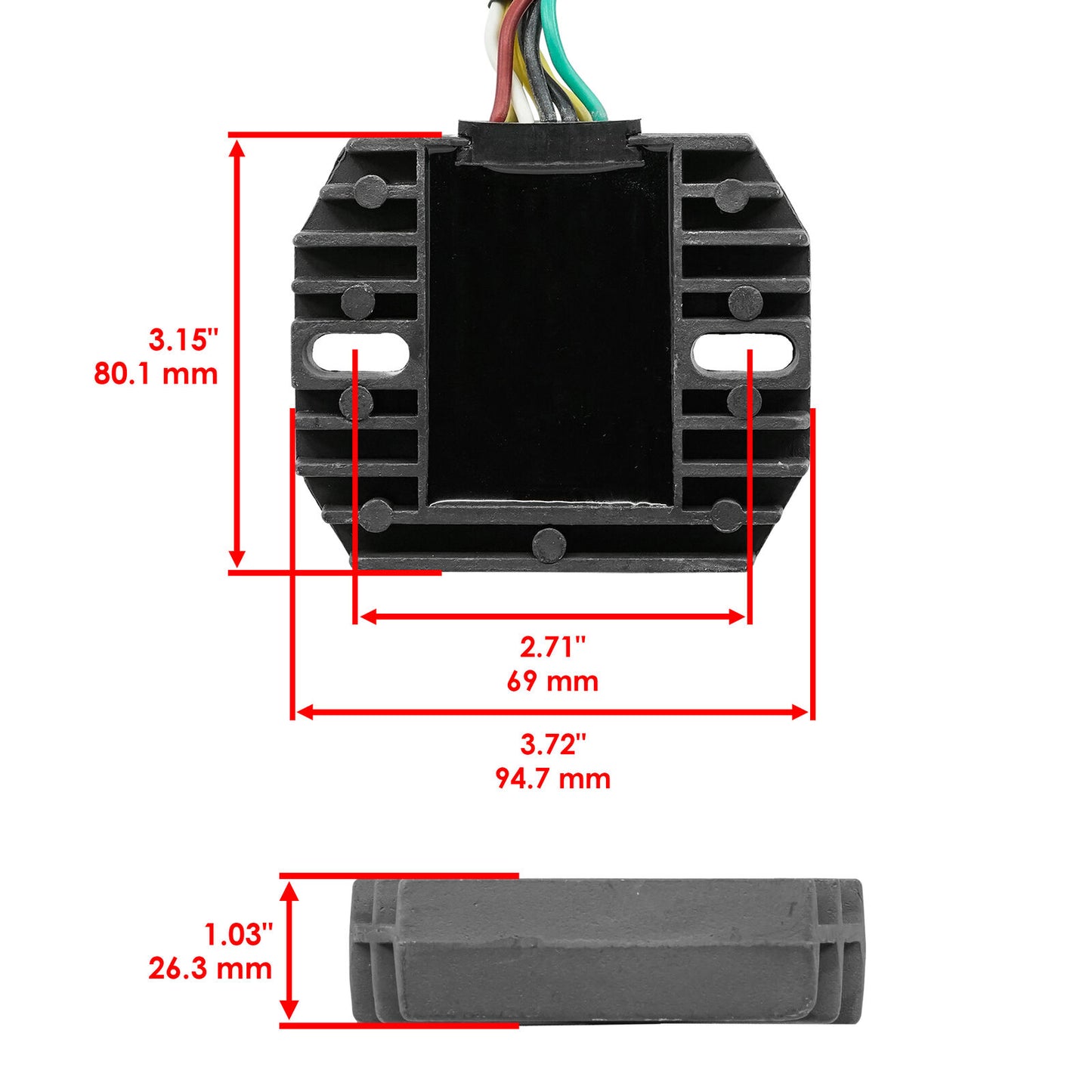 Stator & Regulator Rectifier for Honda CB1000C CB1100F Custom Super Sport 83