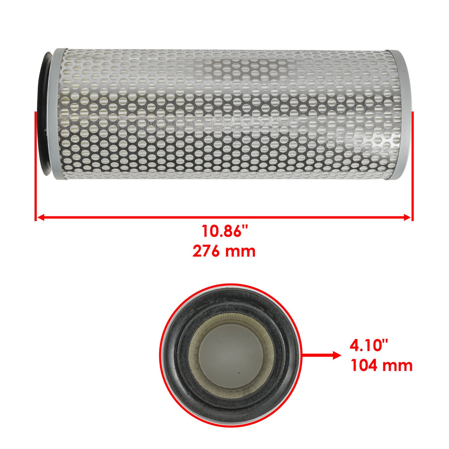 Caltric Air Filter For Polaris Ranger XP 700 4X4 2005  2006 2007 2008